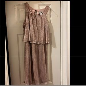 Champagne Colored Short Dress 🍾